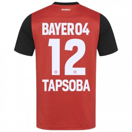 Nogometni Dres Bayer 04 Leverkusen Edmond Tapsoba 12 Domaći 2024-25 Nogometni Dres Bayer 04 Leverkusen Edmond Tapsoba 12 Domaći 2024-25